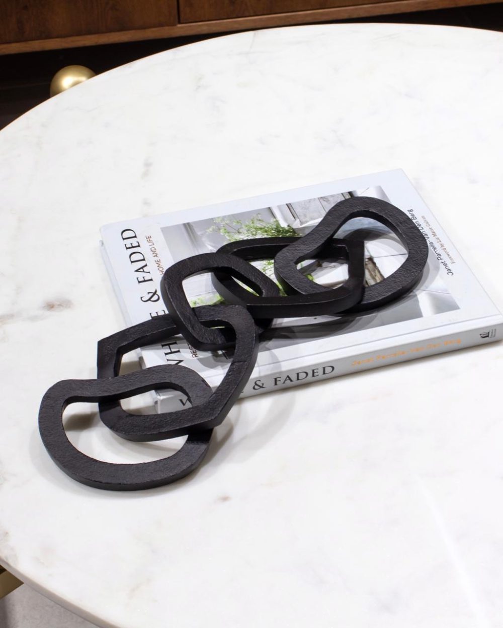 Accesorio Cadena de Cinco Eslabones Negra