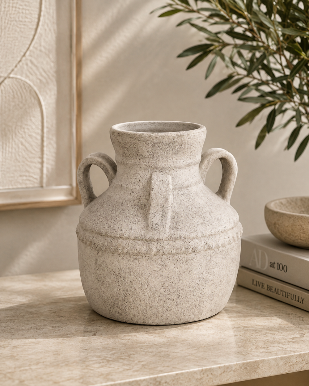 Jarrón Terracotta Estilio Jarra