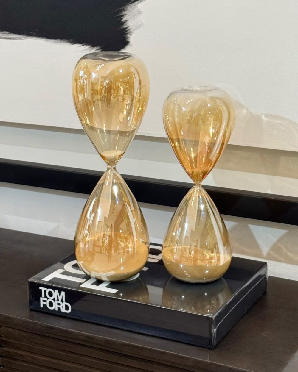 Reloj de Arena Ámbar Grande