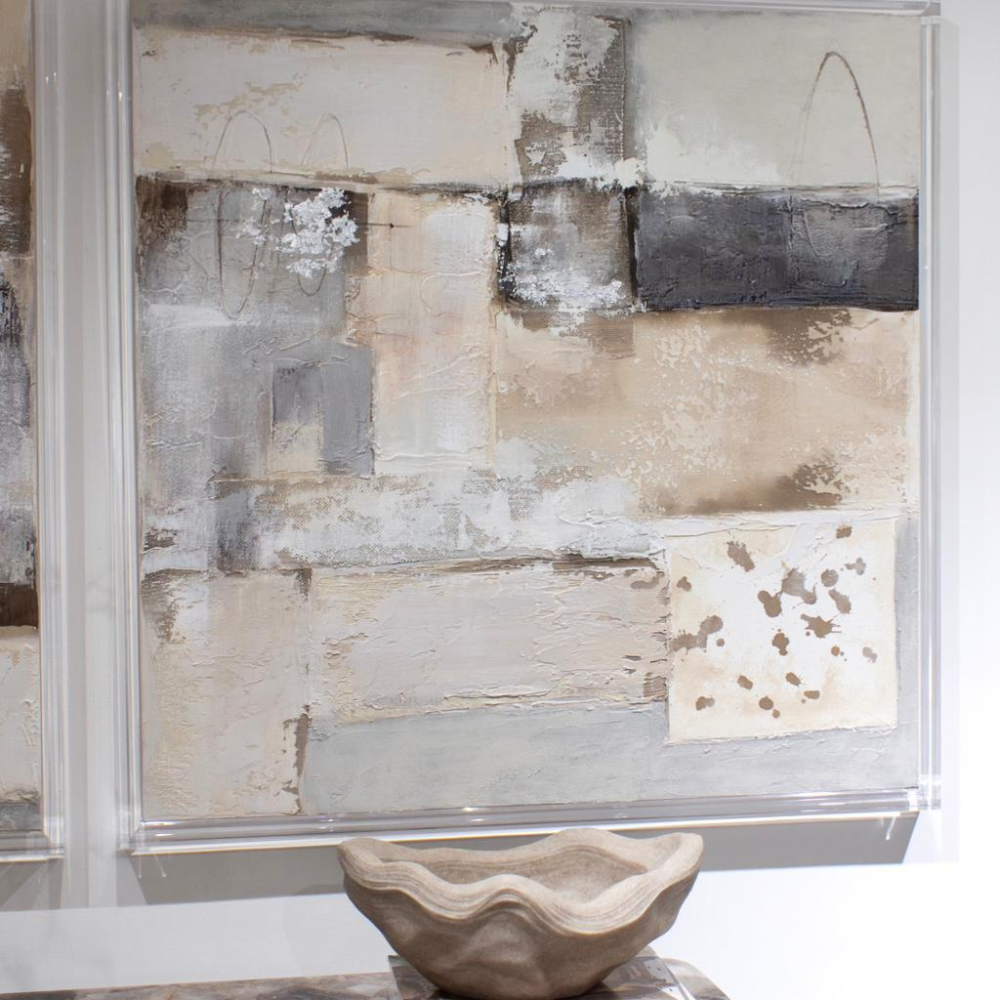 Cuadro Pintado a Mano "Lynton" 102cm x 102cm