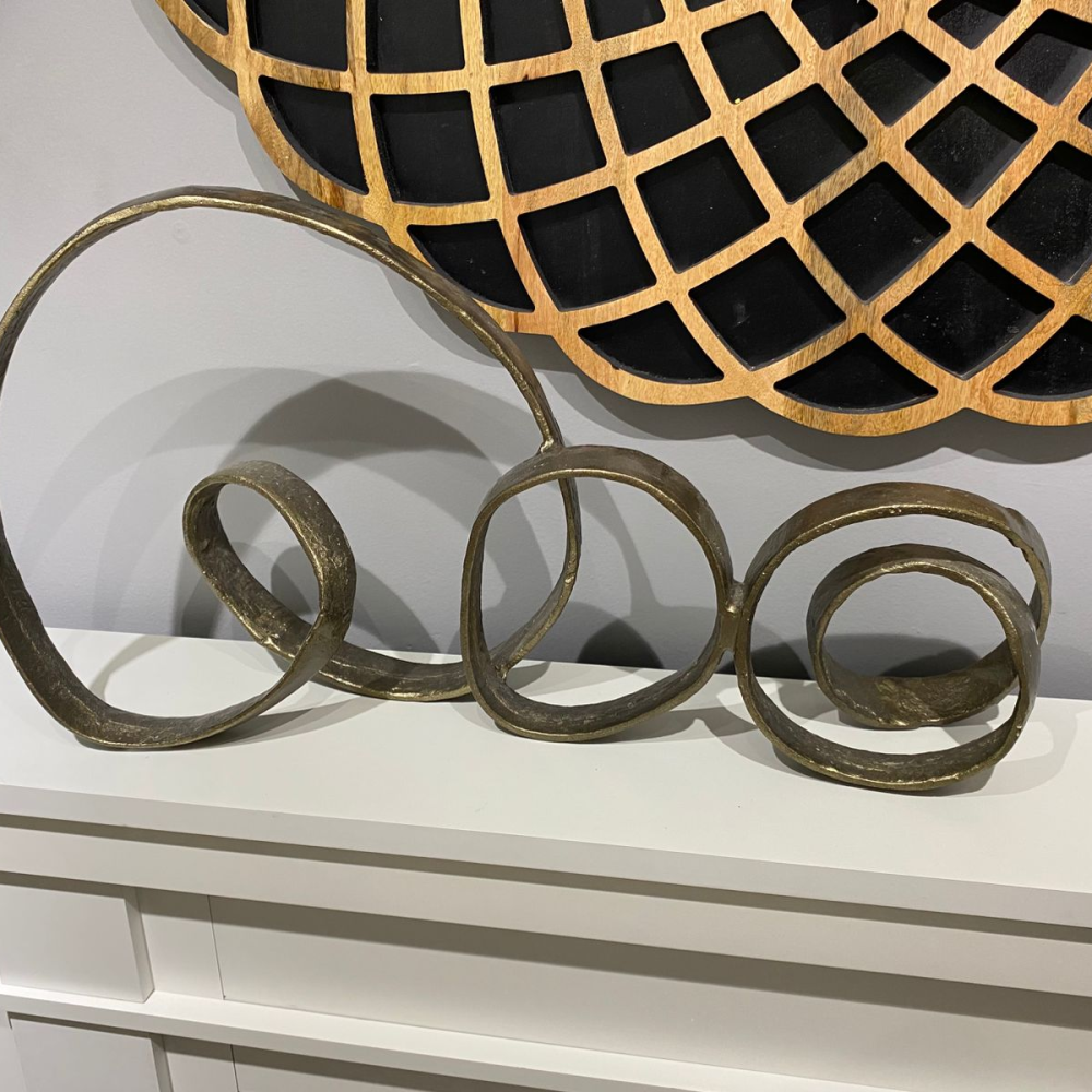 Escultura Continuum en Aluminio