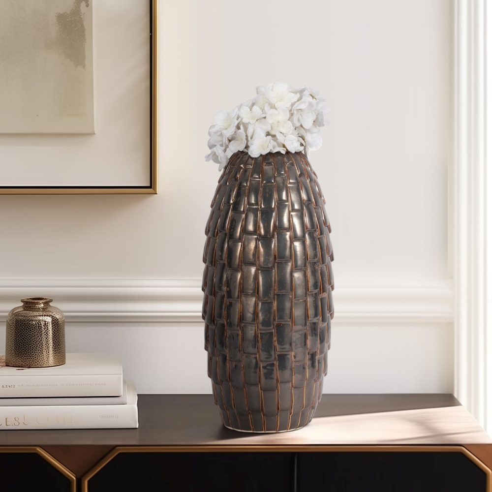 Jarrón Afia en Cerámica Grande