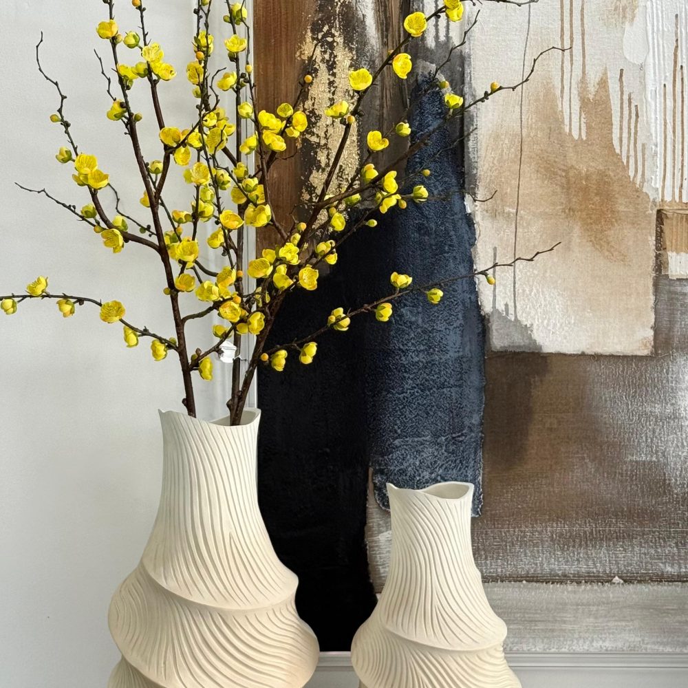 Jarrón                           Lommel Tallado Grande