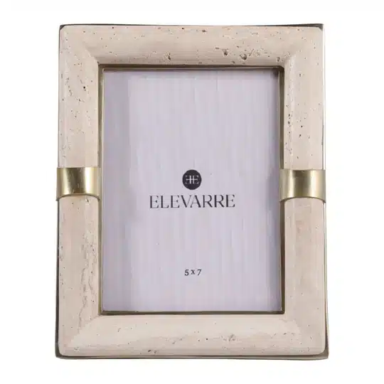 Portarretrato Collassa de Travertino 10x15cm