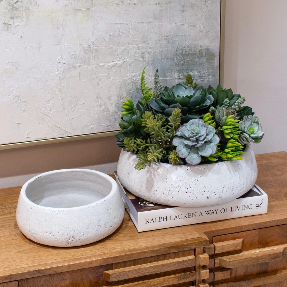 Bowl con Acabado Craquelado Pequeño