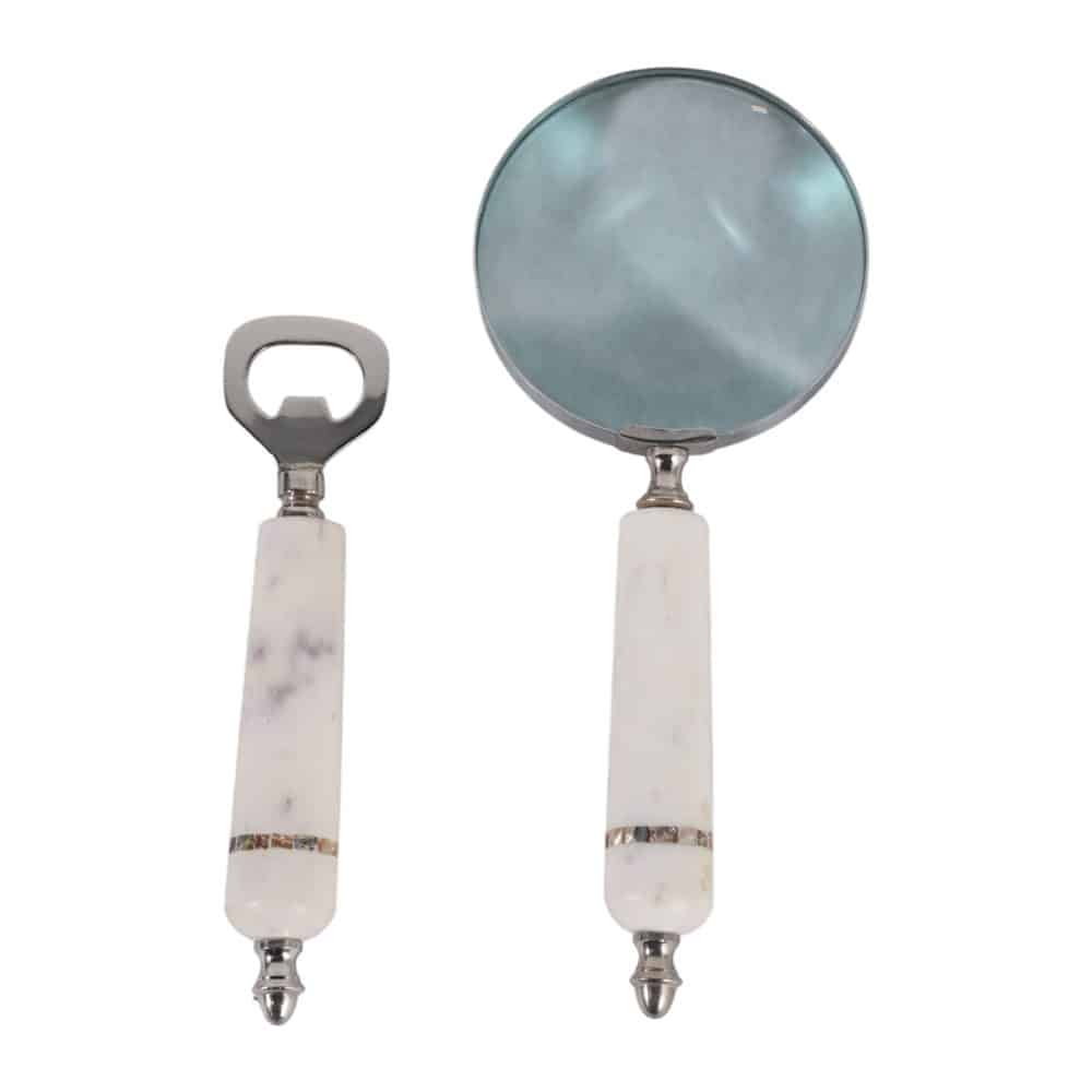 Accesorio      Romer con Detalle Abalone y Base de Botella