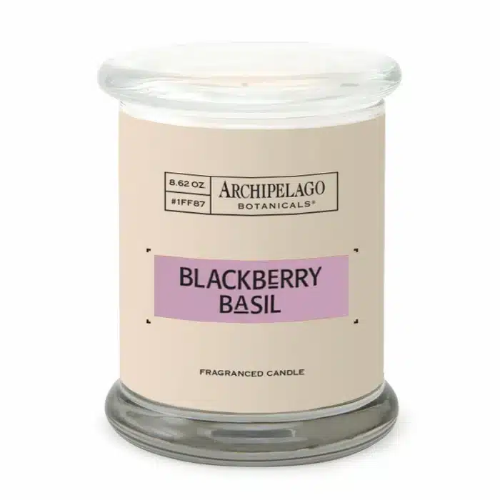 Vela Aromática Archipelago Home Collection Blackberry Basil