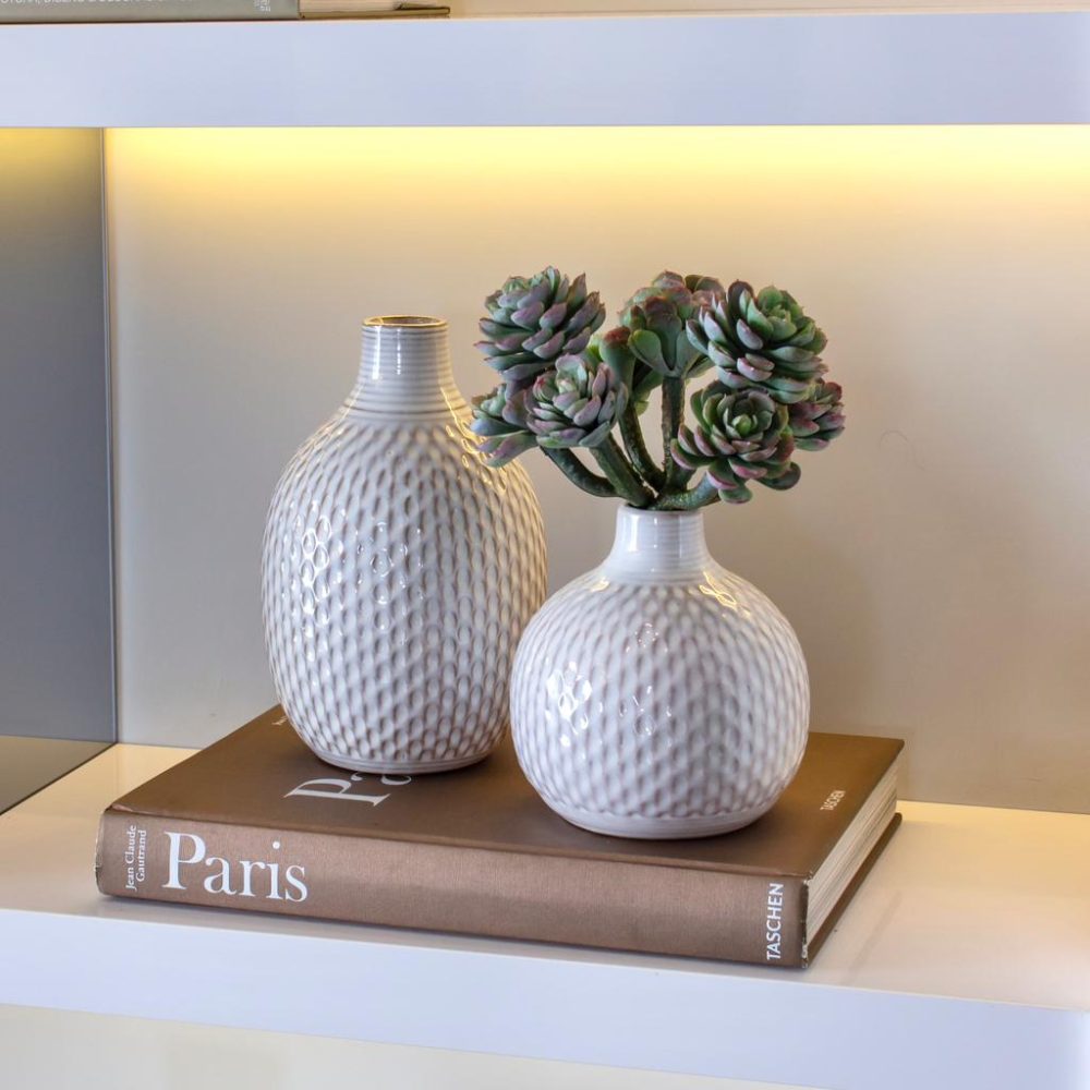 Jarrón        de Cerámica Grande