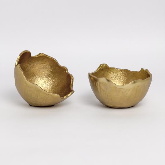 Bowl Decorativo Dorado