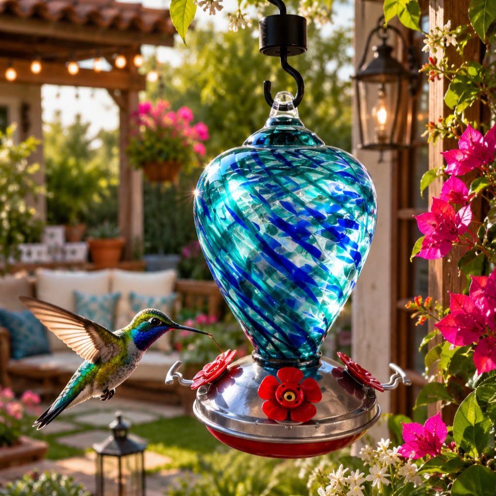 Alimentador Colibrí Gota Marina