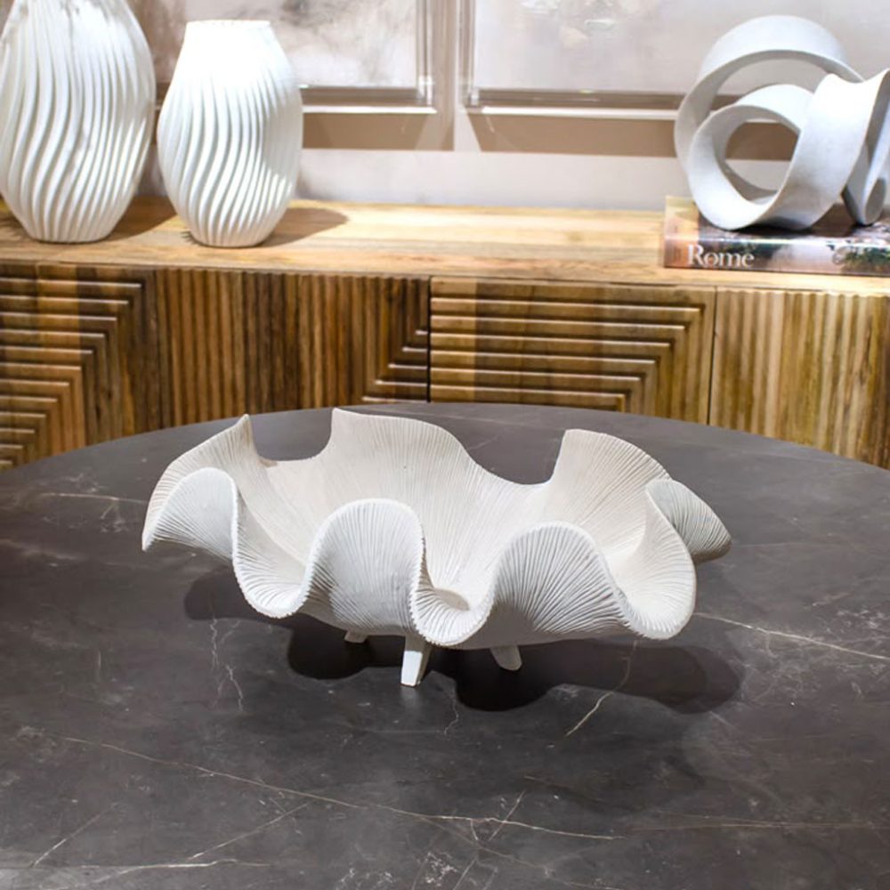 Bowl Decorativo Barton Ondulado