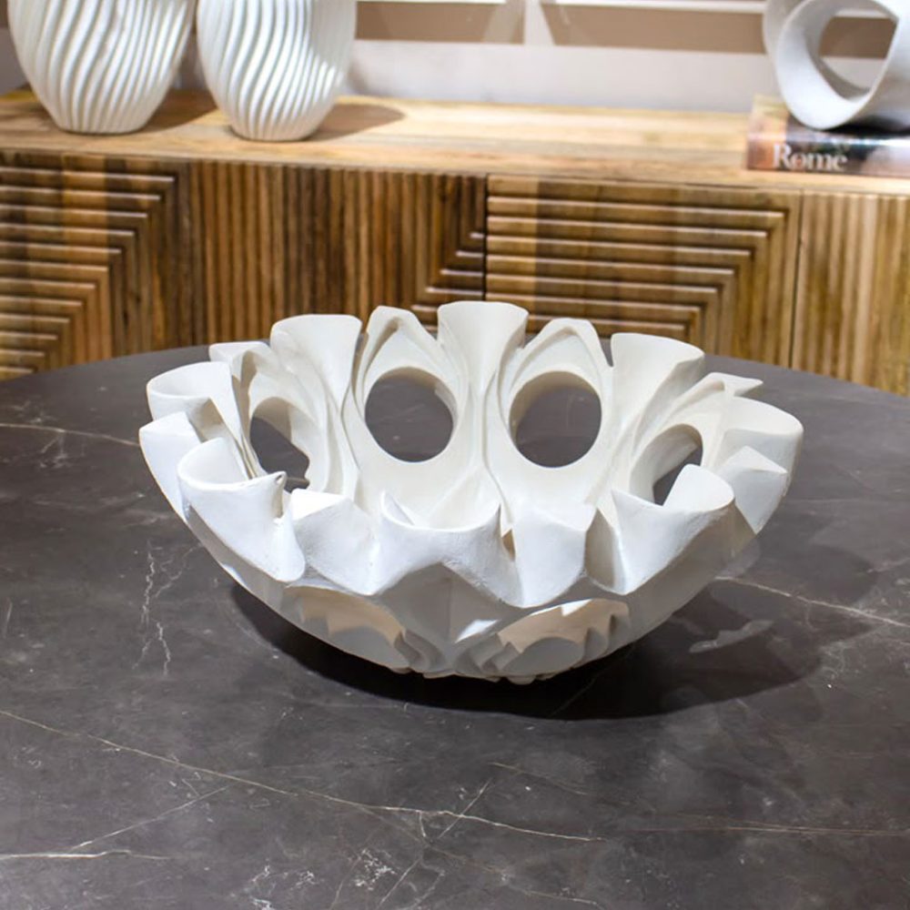 Bowl Decorativo Ostend Tallado