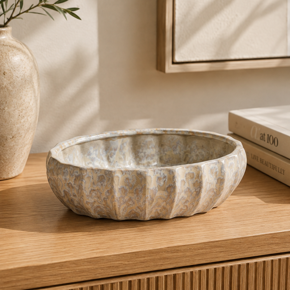 Bowl Decorativo Pendelton de Cerámica