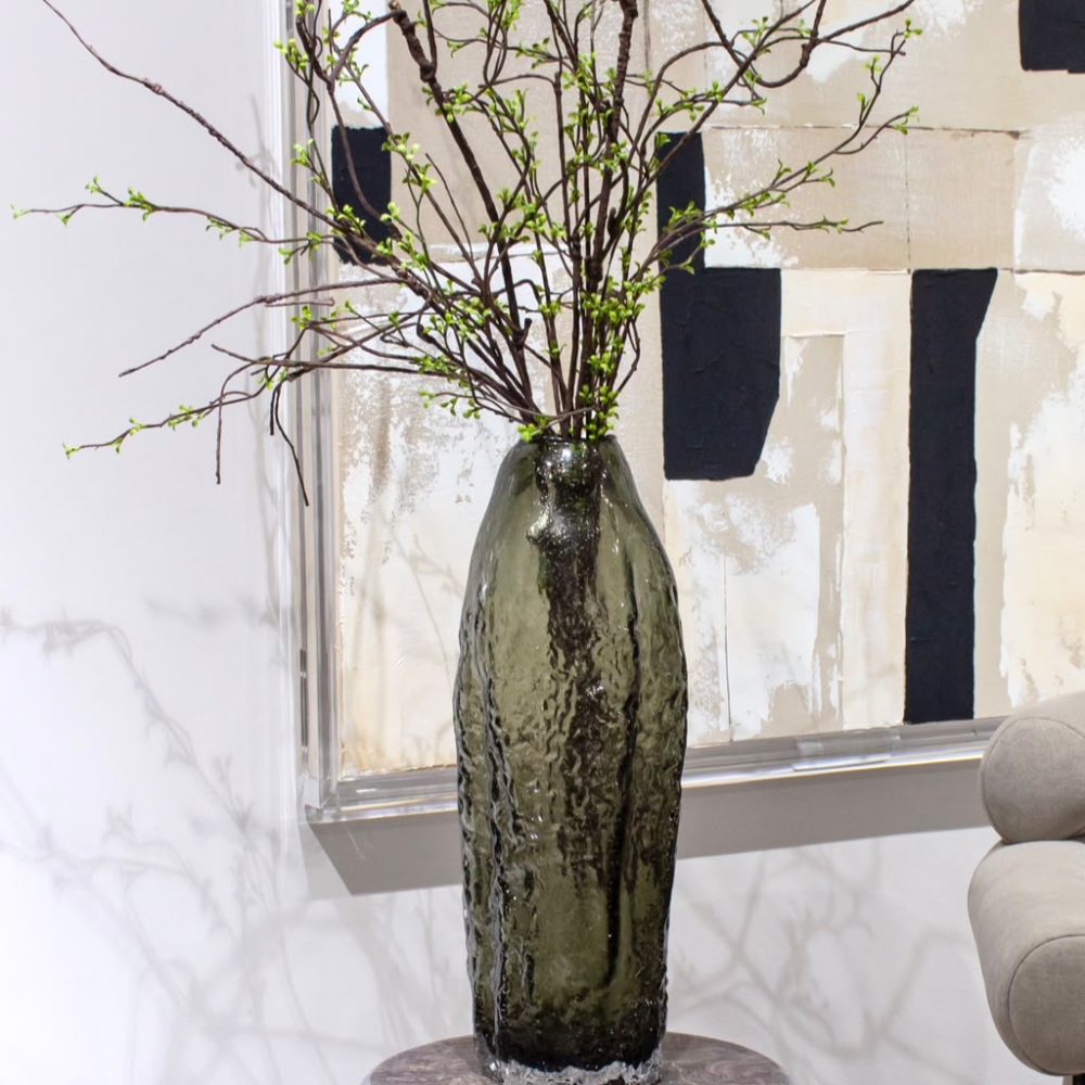 Jarrón Decorativo Seward de Vidrio Pequeño