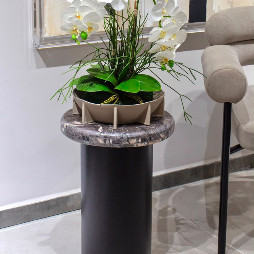 Mesa Auxiliar Weston de Mármol Negro
