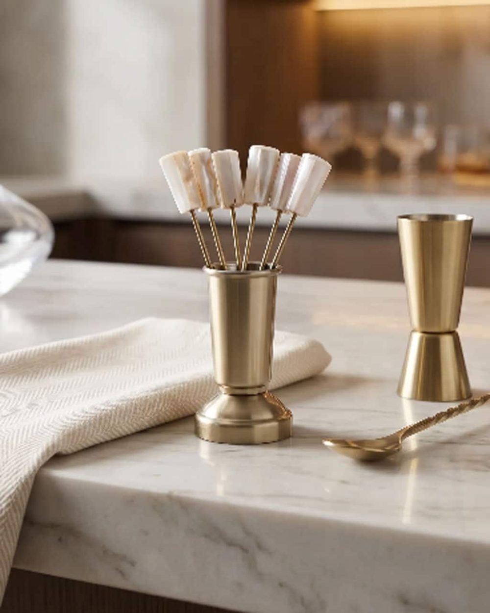 Set de Pinchos Sebring con Nácar